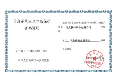 遠(yuǎn)光軟件率先通過網(wǎng)絡(luò)安全等級(jí)保護(hù)2.0備案，以技術(shù)實(shí)力共建網(wǎng)絡(luò)信息安全新防線